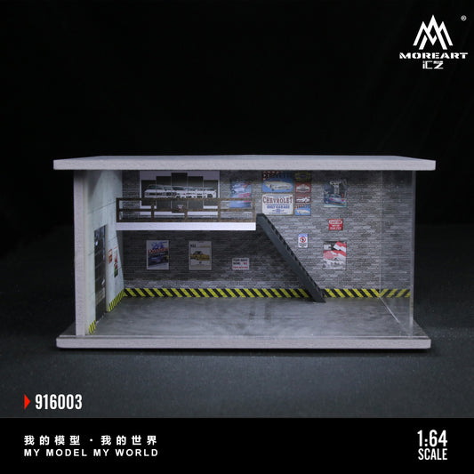 Mô hình diorama Moreart 1:64 Auto Repair Shop-Model B