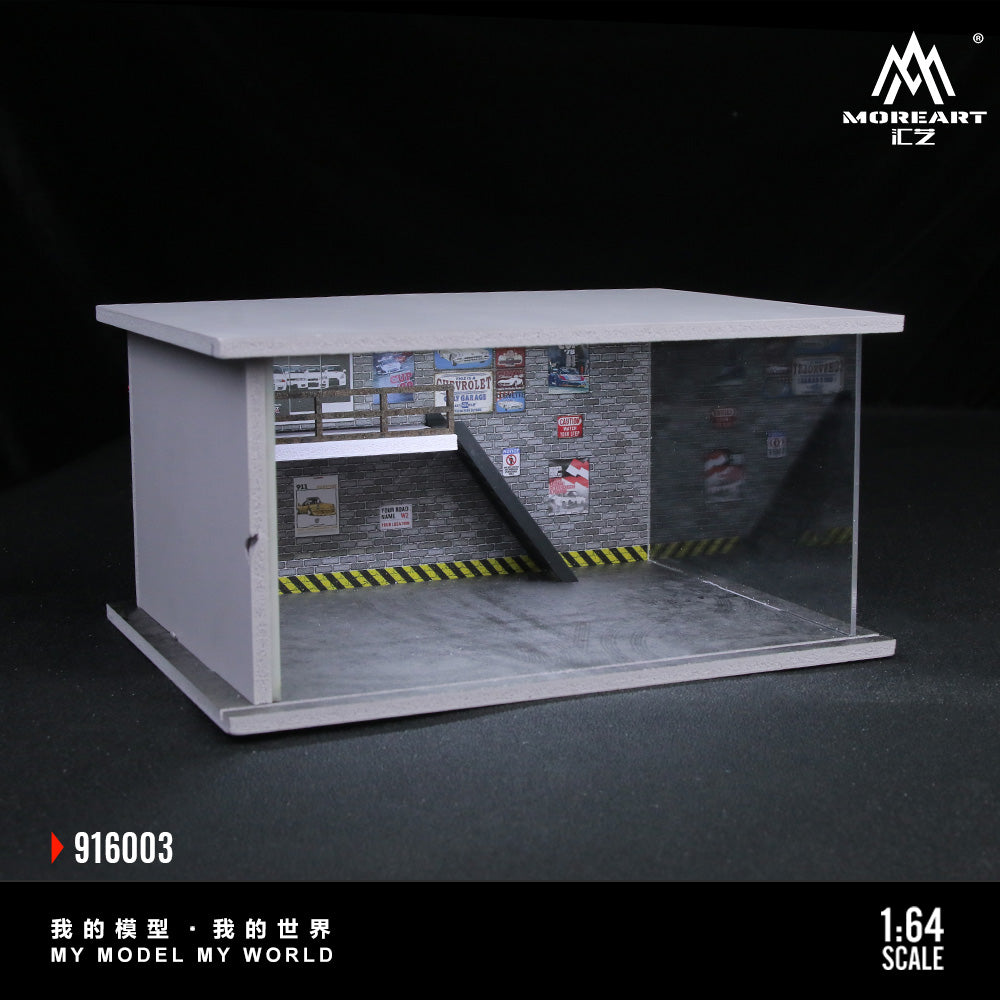 [ĐÃ RA MẮT] Mô hình diorama MOREART 1:64 Auto Repair Shop-Model B MO916003