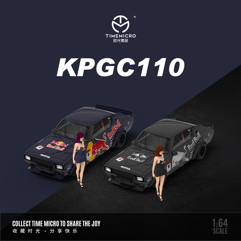 Góc nghiêng mô hình Nissan KPGC110 Red Bull Statue