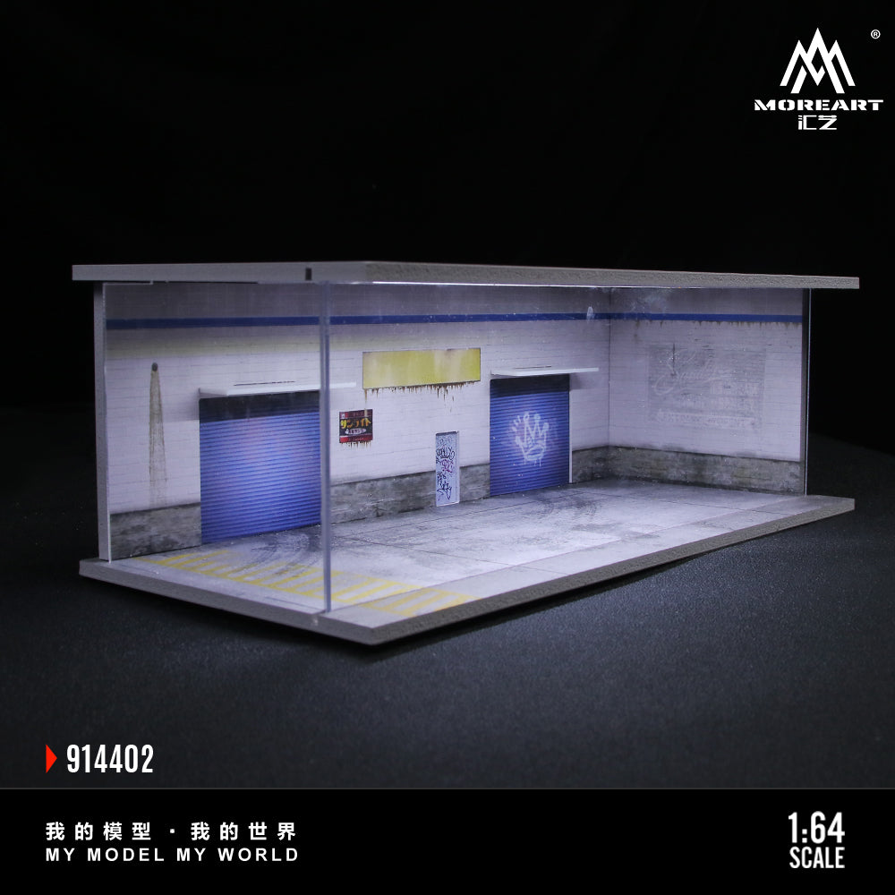 Chi tiết diorama Warehouse Parking