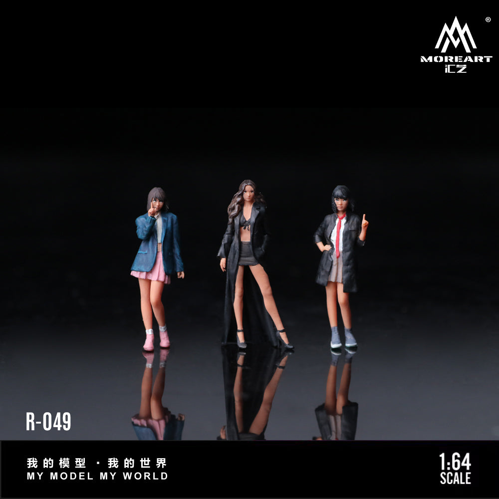 Diorama Trench Coat Woman tỉ lệ 1:64