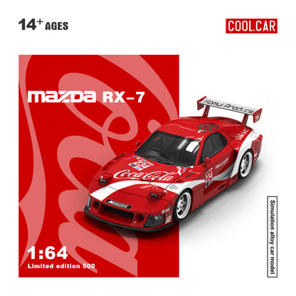 Góc trước xe Mazda RX-7 Red Cola COOL CAR