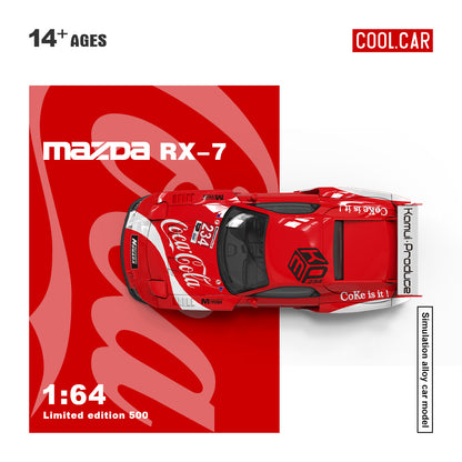 Nội thất xe Mazda RX-7 Red Cola