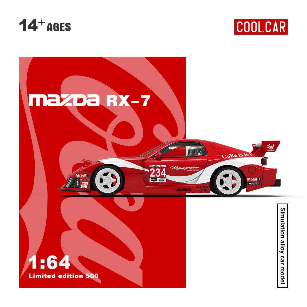 Đuôi xe Mazda RX-7 Red Cola Doll