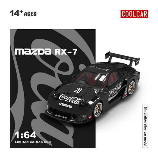 Góc trước xe Mazda RX-7 Black Cola COOL CAR