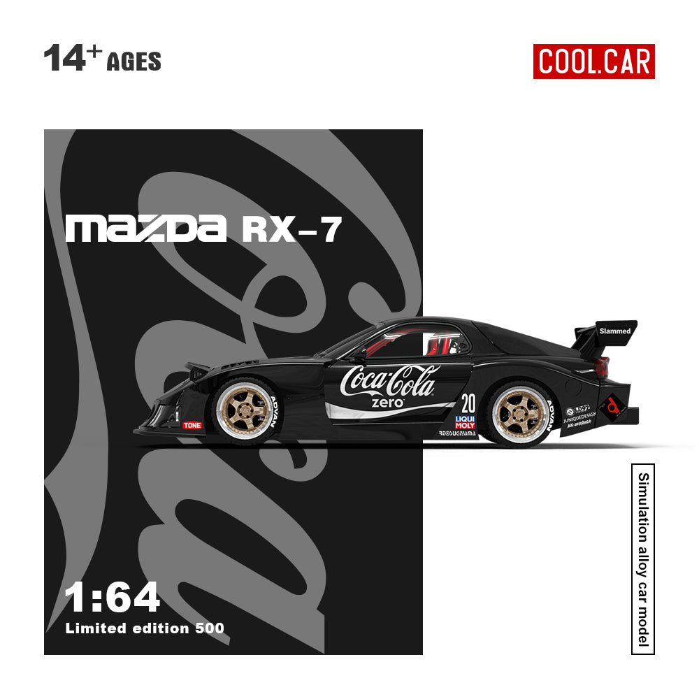 Vỏ hộp xe Mazda RX-7 Black Cola COOL CAR