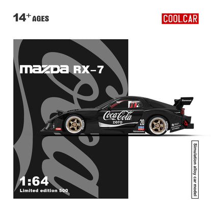 Vỏ hộp xe Mazda RX-7 Black Cola COOL CAR
