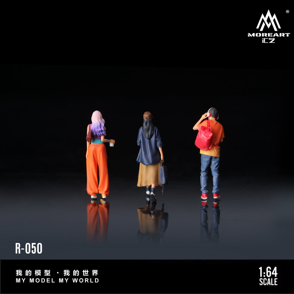 Vỏ hộp Diorama Cup-Holding Shopping Doll Set