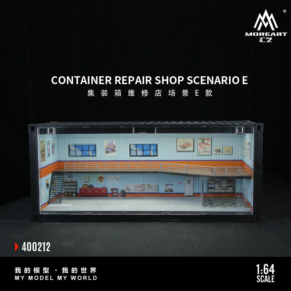 Tổng quan Diorama Repair Shop Scene MOREART