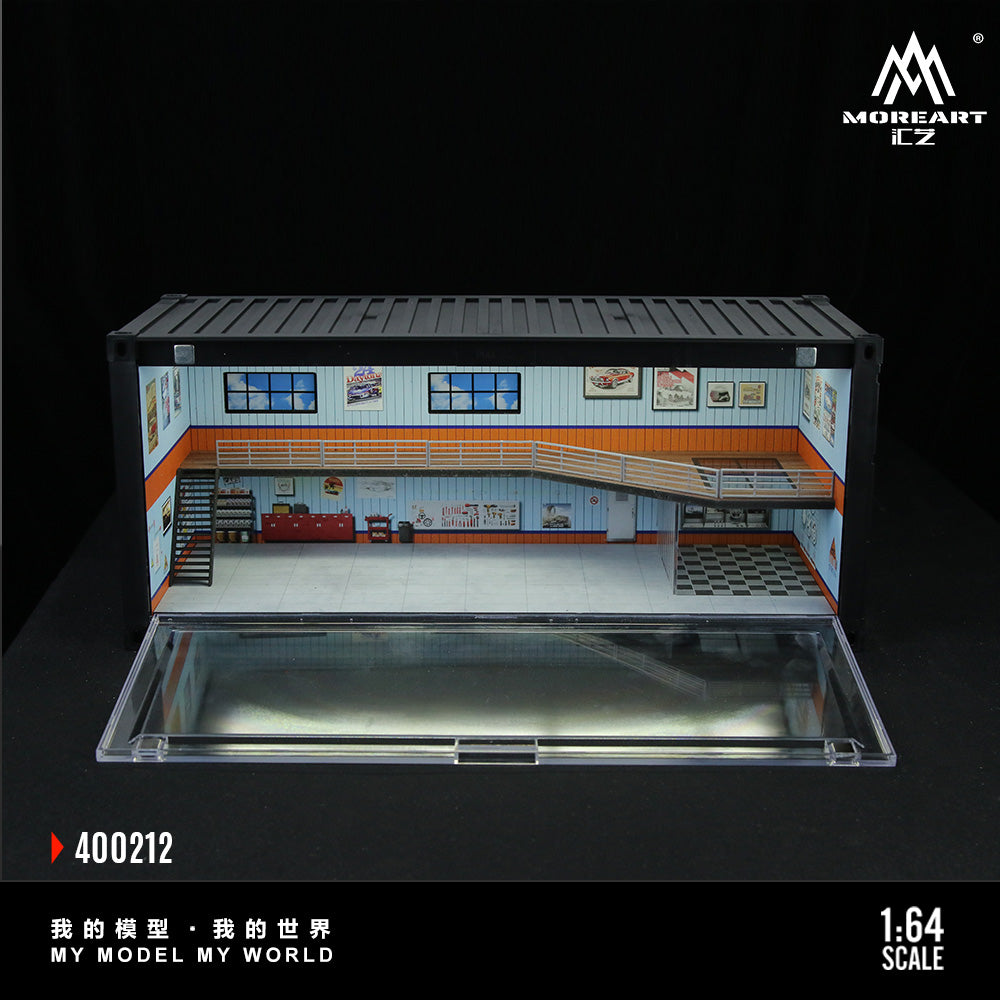 Mặt sau Diorama Repair Shop Scene