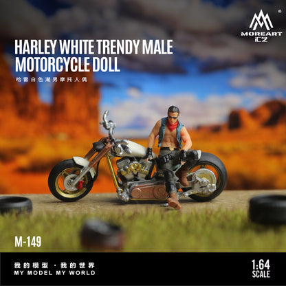 Đuôi xe Harley-Davidson White