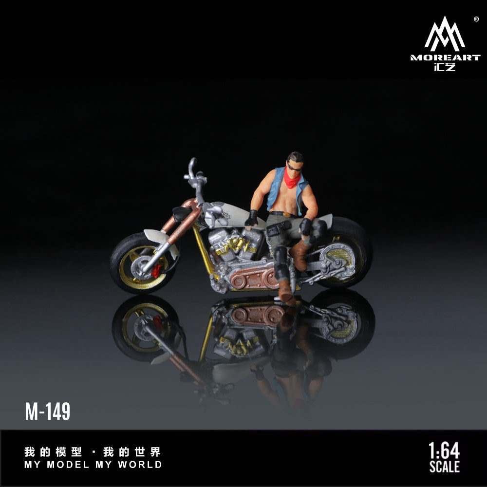 Tổng quan diorama Harley-Davidson White
