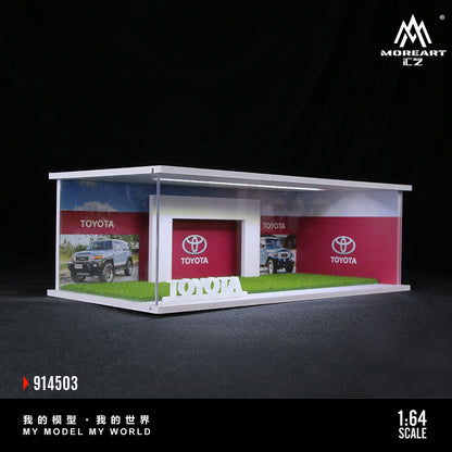 Cận cảnh chi tiết Toyota Showroom Moreart