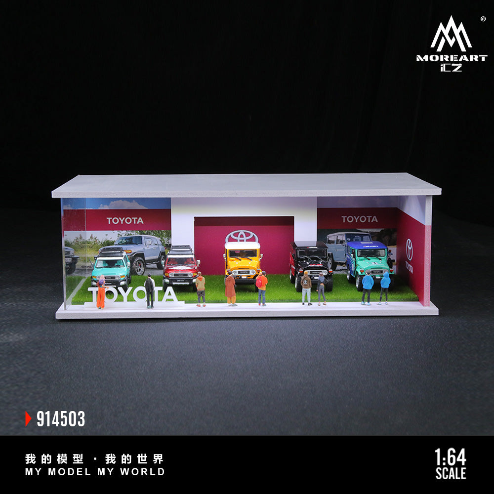 Toyota Showroom Moreart có logo Toyota