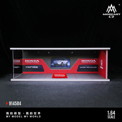 Mô hình diorama Honda Showroom Moreart nhìn từ phía trước