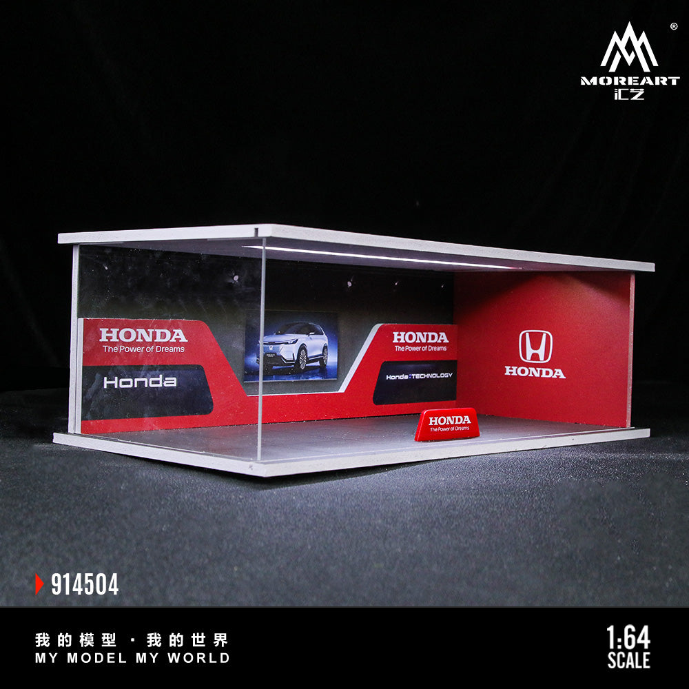 Mô hình diorama Honda Showroom Moreart nhìn từ bên hông