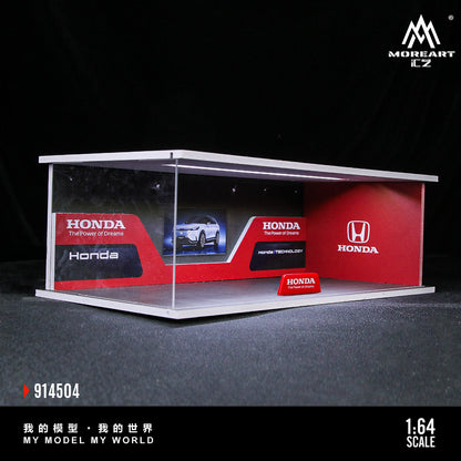 Mô hình diorama Honda Showroom Moreart nhìn từ bên hông
