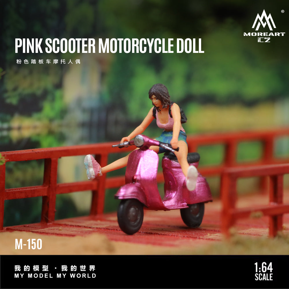 Diorama Pink Scooter Moreart full box