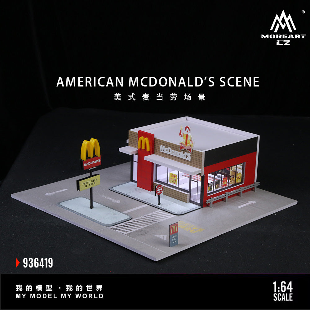 Tổng quan diorama McDonald's Moreart