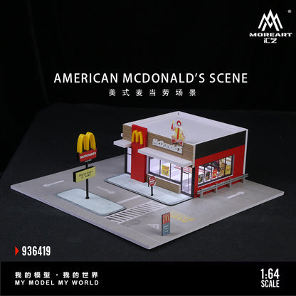 Tổng quan diorama McDonald's Moreart