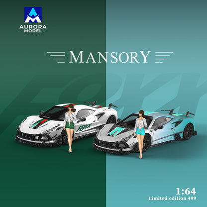 Góc nhìn từ phía trước xe Mansari F8XX