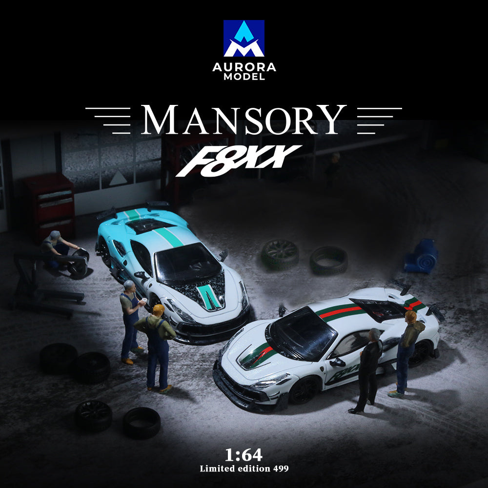 Đuôi xe Mansare F8XX tỉ lệ 1:64