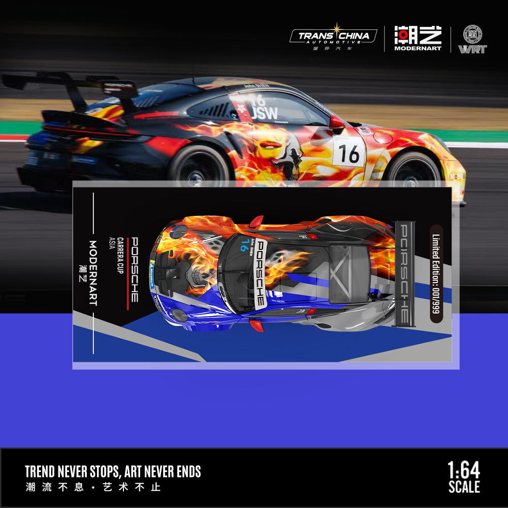 Porsche 911 GT3 CUP-16 Modern Dream trên đường đua