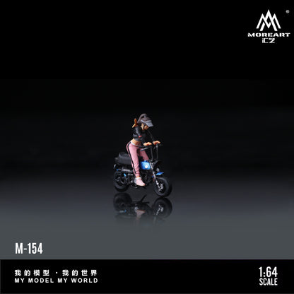 Chi tiết bộ diorama Heroine Motorcycle