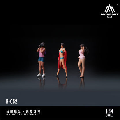 Mô hình diorama Photography Doll Set thể hiện setup chụp ảnh