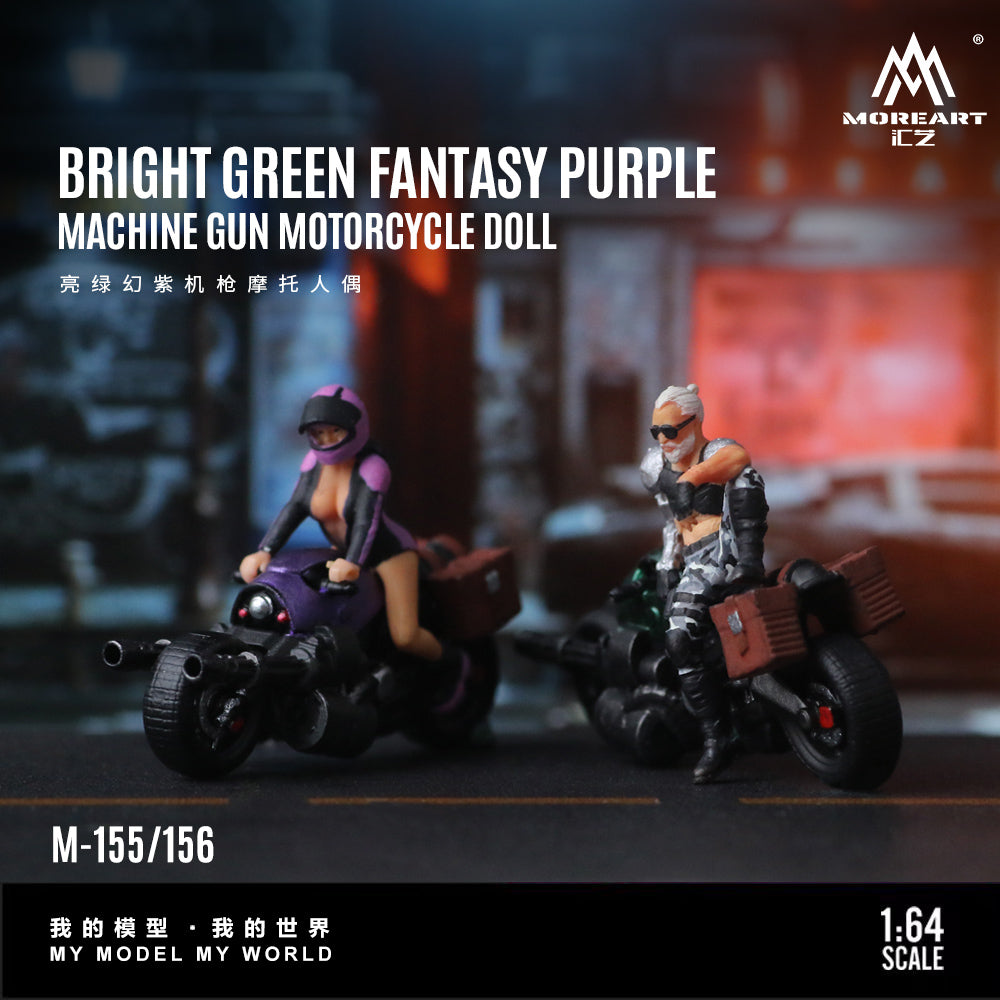 Mô hình xe và búp bê tỉ lệ 1:64