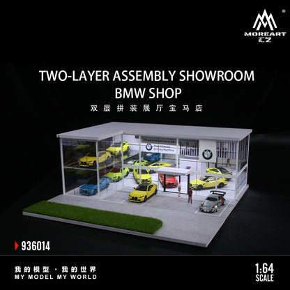 Góc trước showroom BMW Moreart