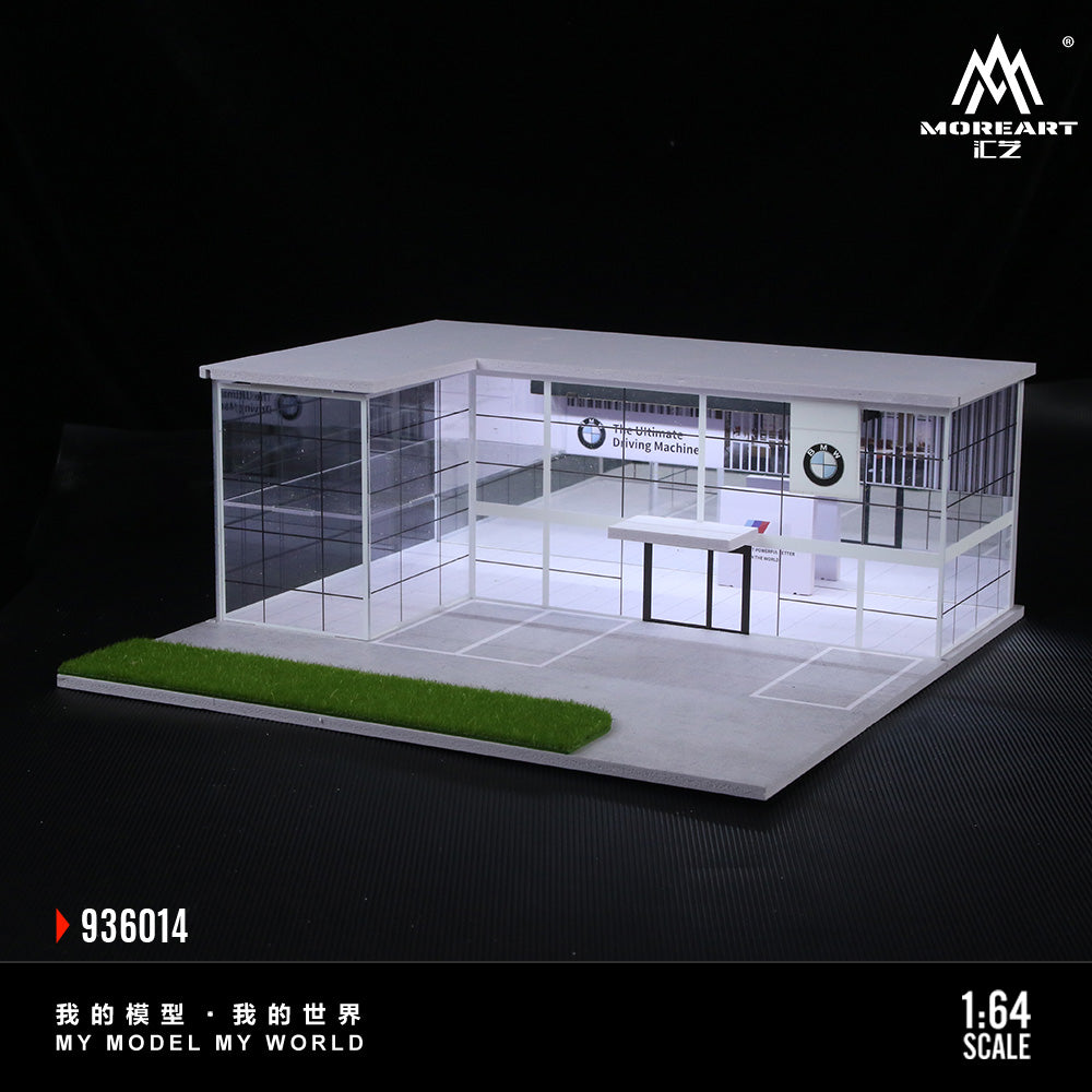 Showroom BMW Moreart nhiều chi tiết