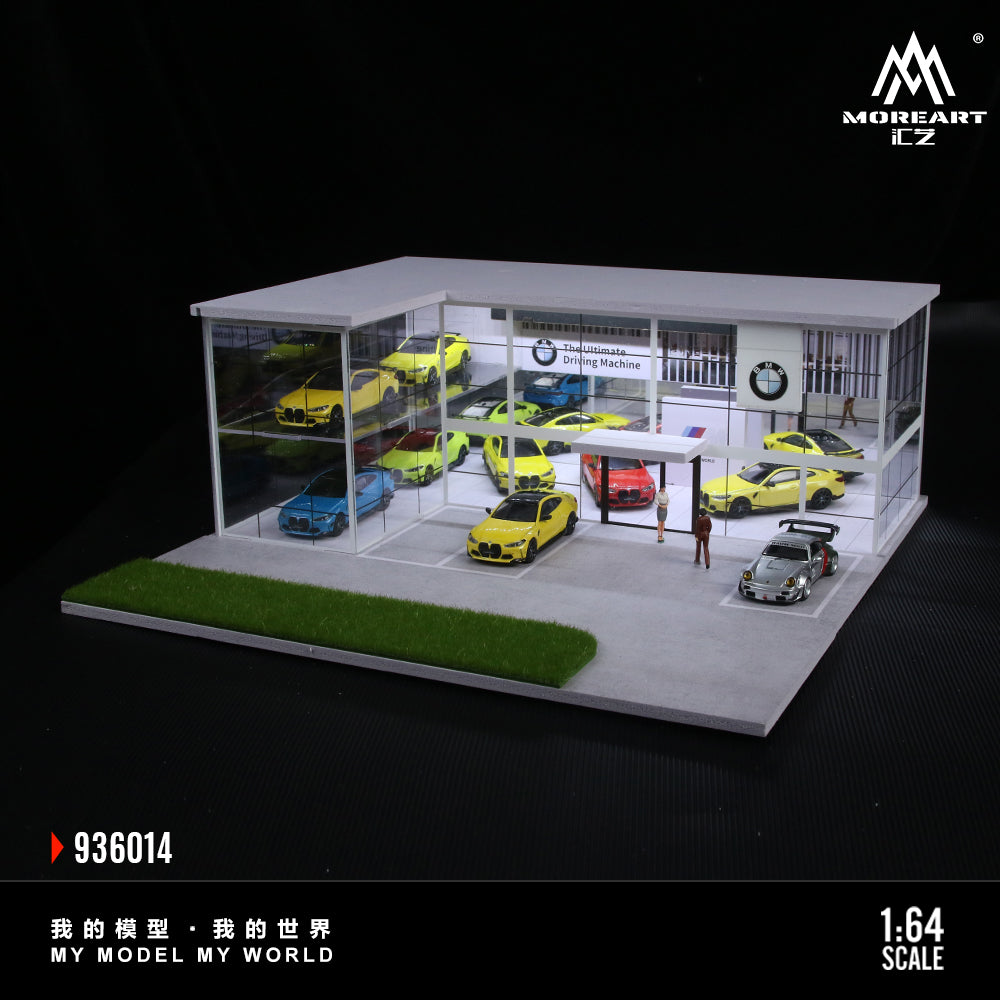 Thiết kế hiện đại của showroom BMW