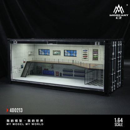 Các chi tiết nhỏ trong diorama Container Repair Shop F