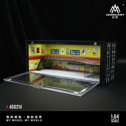 Mô hình diorama MOREART 1:64 Container-Repair Shop Scene G Model