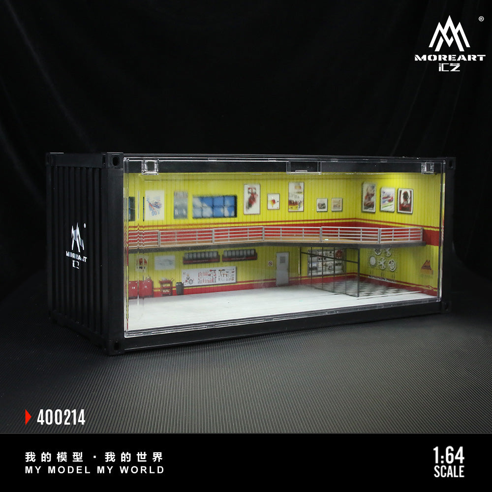 Mô hình Container Repair Shop G nhìn từ bên hông