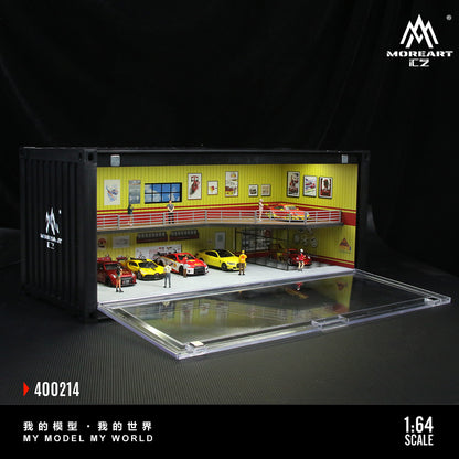 Các chi tiết nhỏ trong diorama Container Repair Shop G