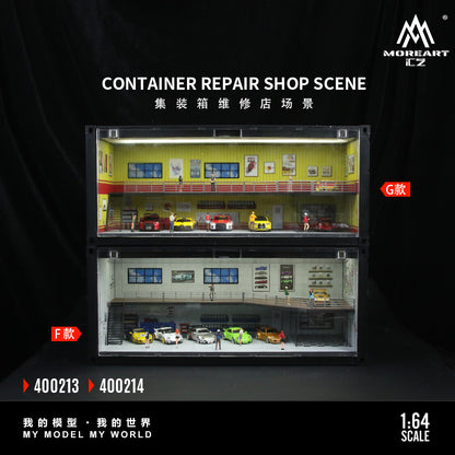 Toàn cảnh diorama Container Repair Shop G MoreArt