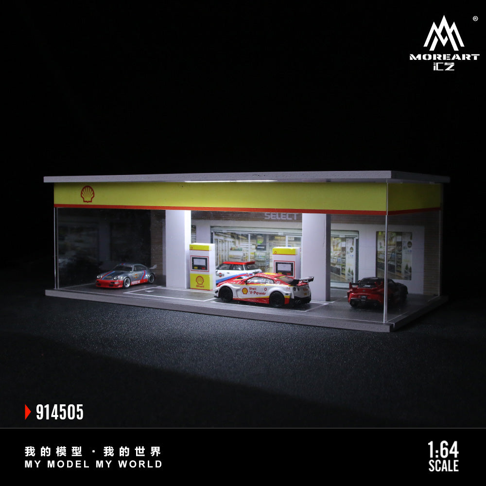 Các chi tiết nhỏ trong diorama Shell