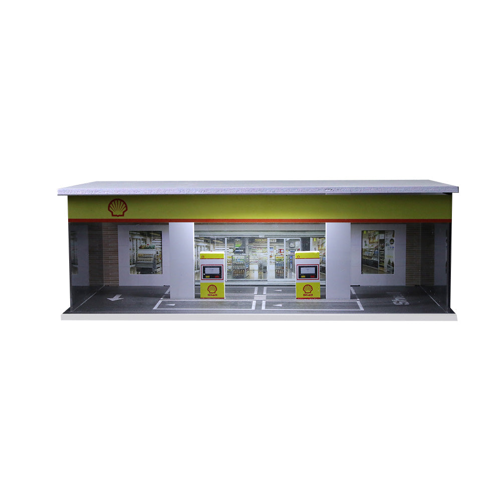Mô hình Shell Gas Station tỉ lệ 1:64