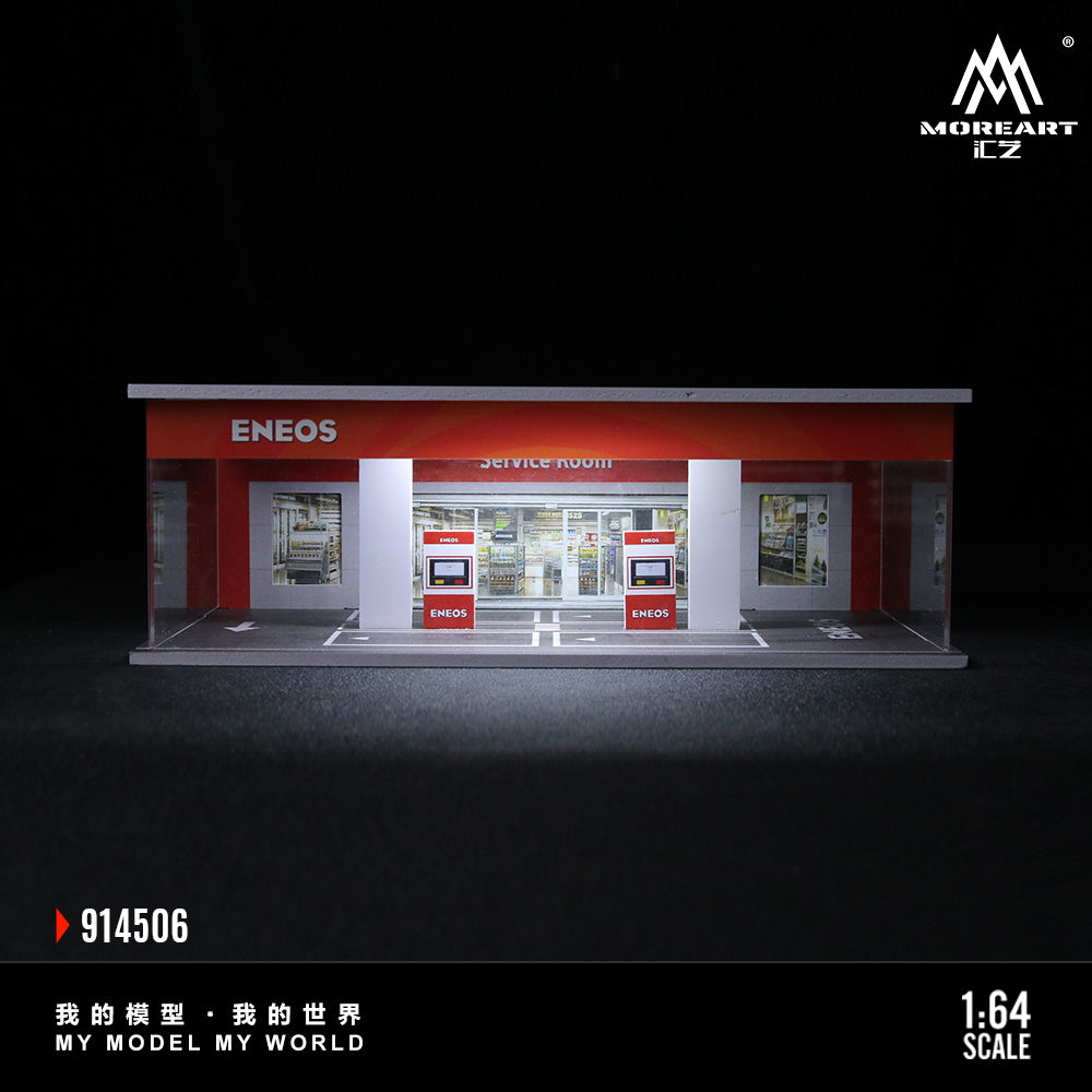 Tổng quan mô hình diorama trạm xăng ENEOS