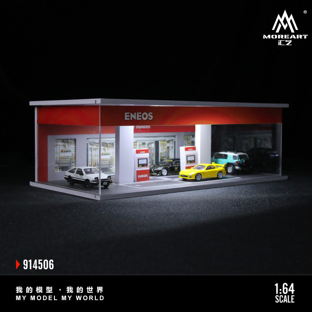 Toàn cảnh diorama trạm xăng ENEOS MoreArt