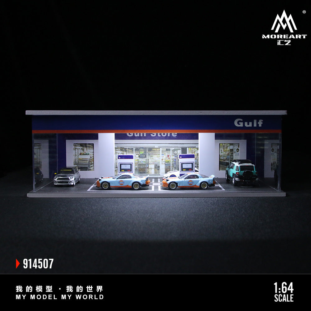 Góc chính diện diorama Gulf