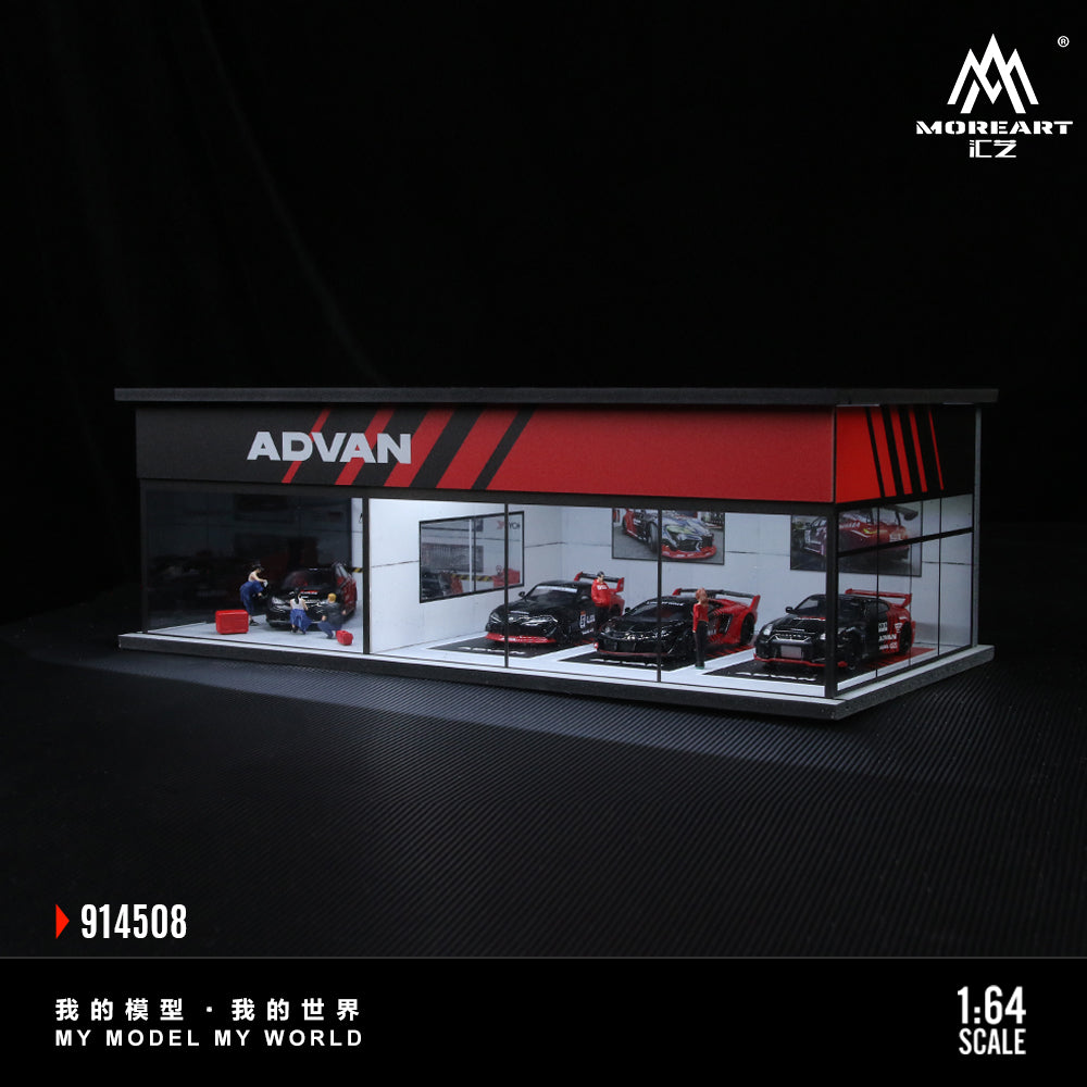 Góc chính diện diorama Advan
