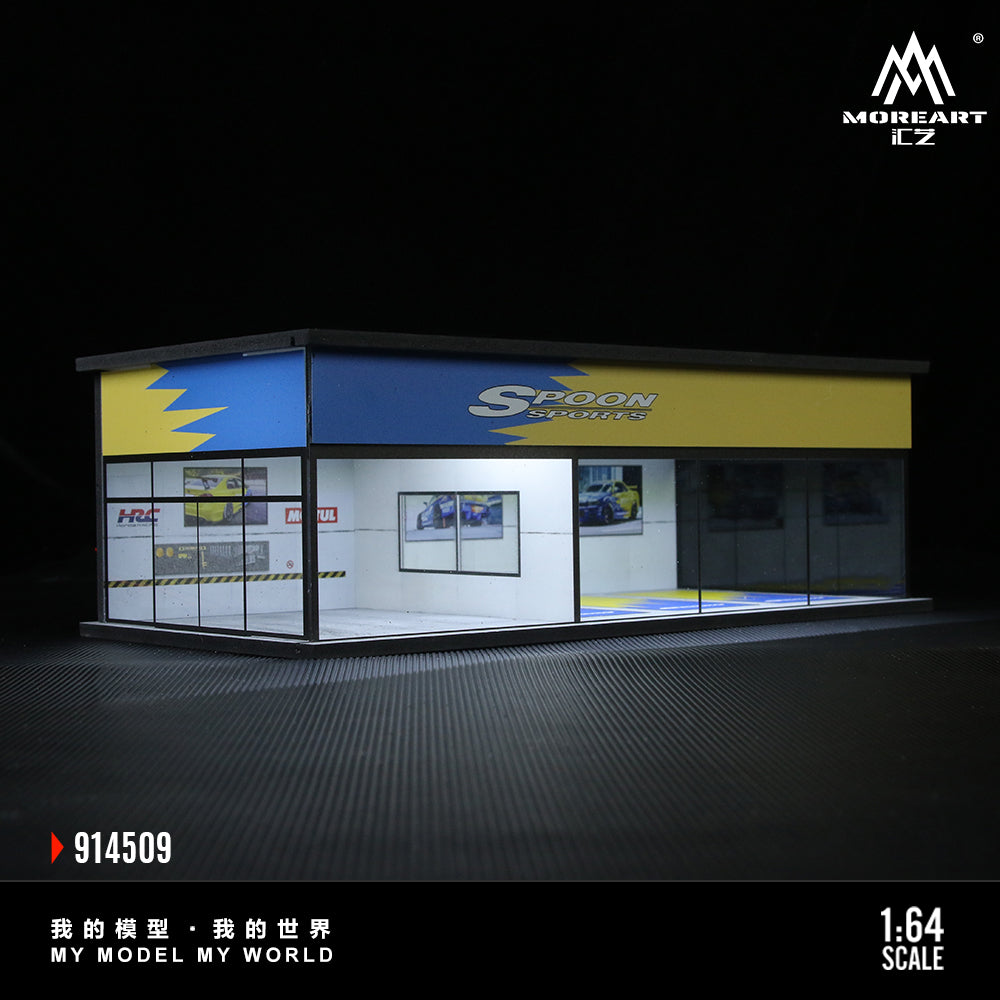 Vỏ hộp diorama Spoon Showroom MOREART