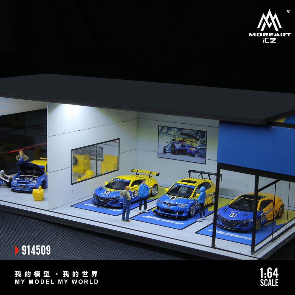 Góc chính diện diorama Spoon