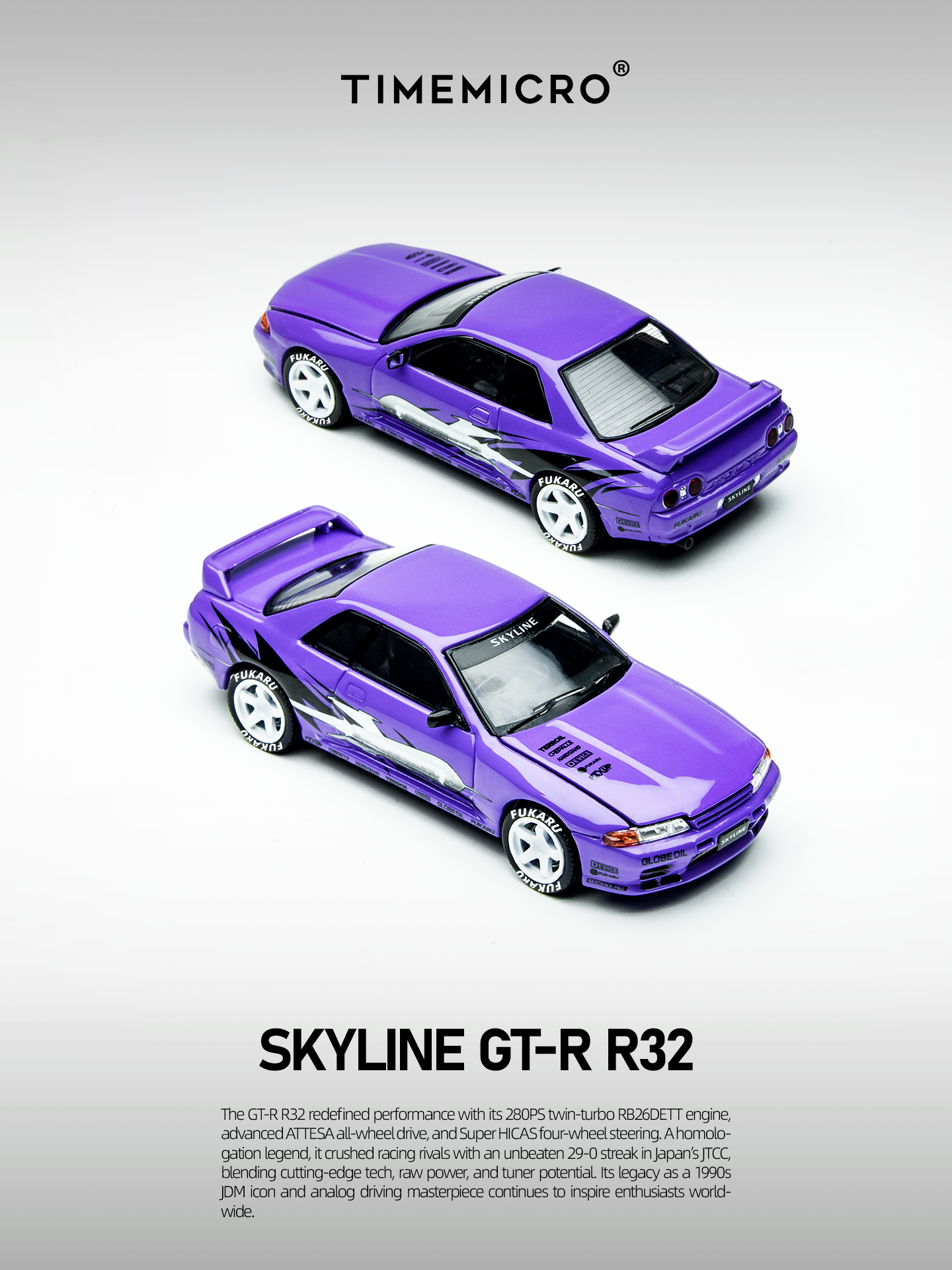 Góc nghiêng xe Skyline GT-R R32