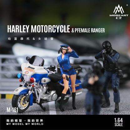 Mô hình Harley-Davidson MoreArt góc trước