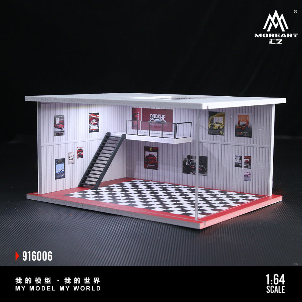 Bên trong Auto Repair Shop E-style 1:64