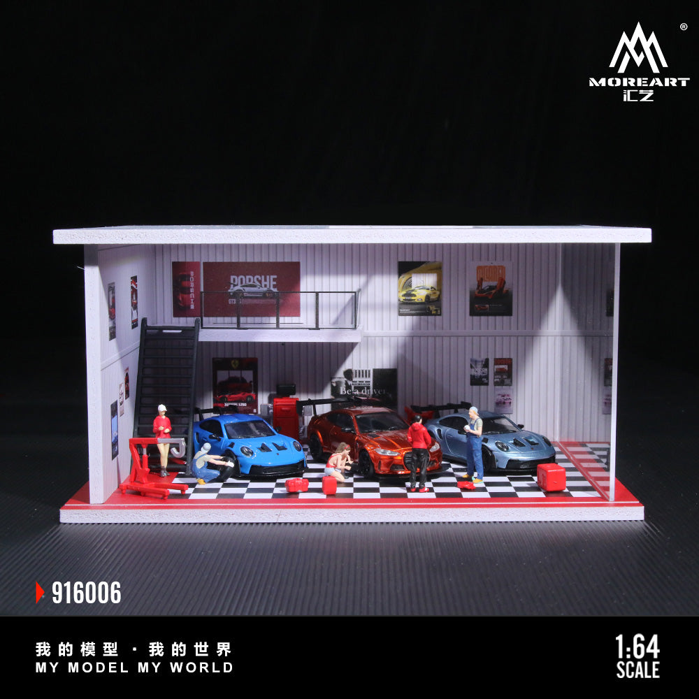 Toàn cảnh Auto Repair Shop E-style tỉ lệ 1:64